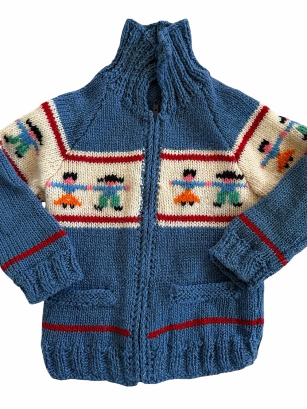 Hand Knit Kids Sweater